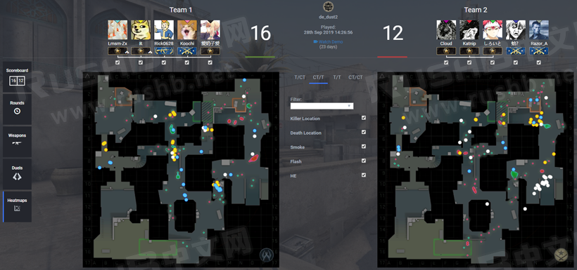 【CS:GO Stats】自动收集、分析官匹DEMO，随时查看战绩数据  第6张